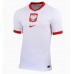 Maillot de foot Pologne Domicile vêtements Europe 2024 Manches Courtes